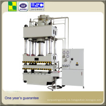 Máquina de prensa hidráulica de dibujo profundo de acero hecha en China